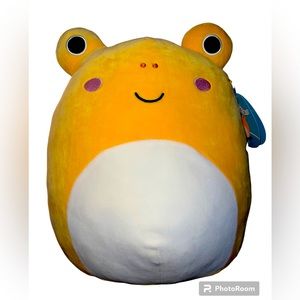 12 inch Yellow Toad Squishmallow